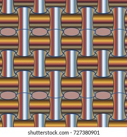 Abstract color seamless pattern for new background.