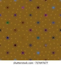 Abstract color seamless pattern for new background.