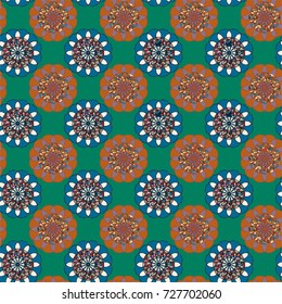 Abstract color seamless pattern for new background.