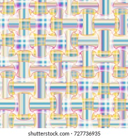 Abstract color seamless pattern for new background.