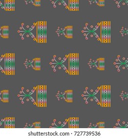 Abstract color seamless pattern for new background.