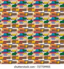 Abstract color seamless pattern for new background.