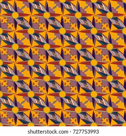 Abstract color seamless pattern for new background.