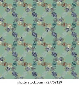 Abstract color seamless pattern for new background.