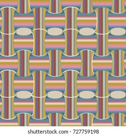 Abstract color seamless pattern for new background.