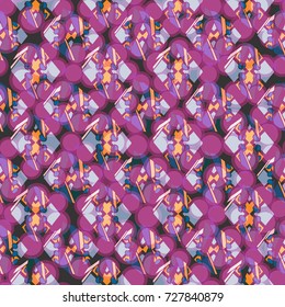 Abstract color seamless pattern for new background.