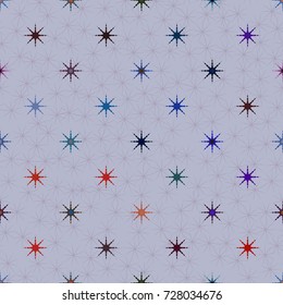 Abstract color seamless pattern for new background.