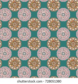 Abstract color seamless pattern for new background.