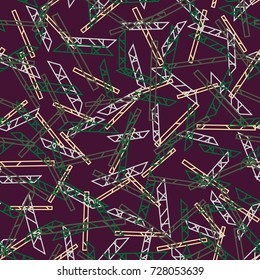 Abstract color seamless pattern for new background.