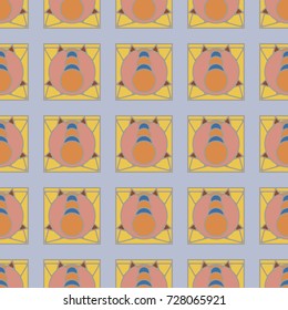Abstract color seamless pattern for new background.