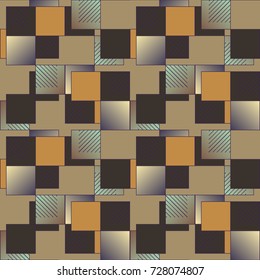 Abstract color seamless pattern for new background.