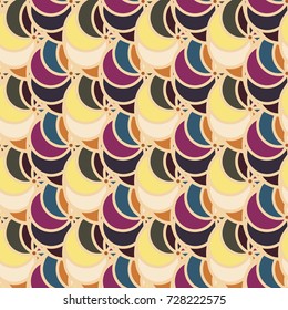 Abstract color seamless pattern for new background.