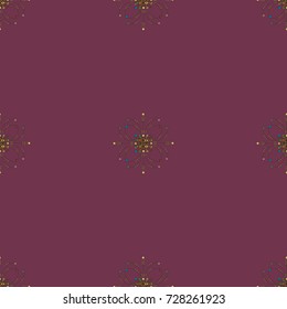 Abstract color seamless pattern for new background.