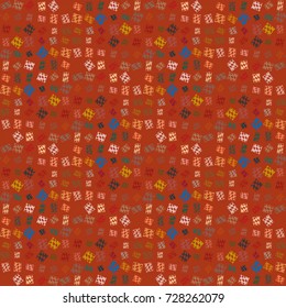 Abstract color seamless pattern for new background.
