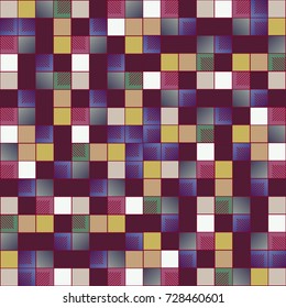 Abstract color seamless pattern for new background.