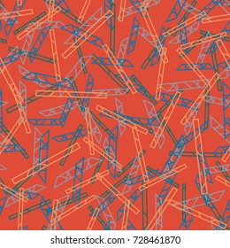Abstract color seamless pattern for new background.