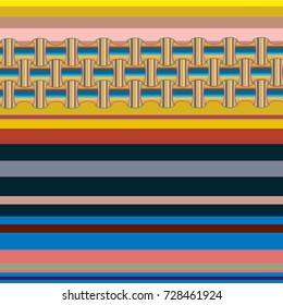 Abstract color seamless pattern for new background.