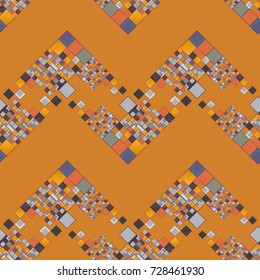 Abstract color seamless pattern for new background.