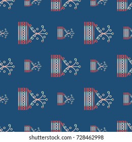 Abstract color seamless pattern for new background.