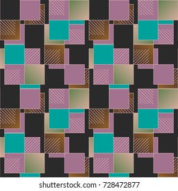 Abstract color seamless pattern for new background.