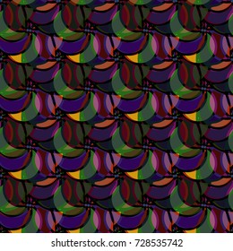 Abstract color seamless pattern for new background.