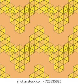 Abstract color seamless pattern for new background.