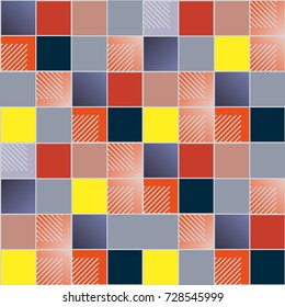 Abstract color seamless pattern for new background.