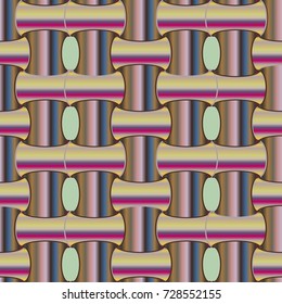 Abstract color seamless pattern for new background.