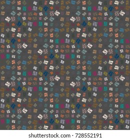 Abstract color seamless pattern for new background.
