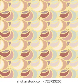 Abstract color seamless pattern for new background.