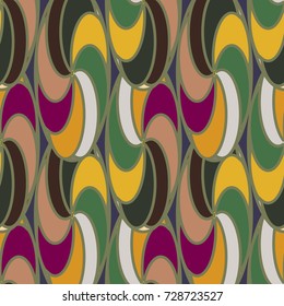Abstract color seamless pattern for new background.