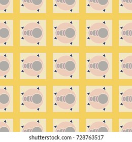 Abstract color seamless pattern for new background.