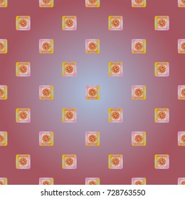 Abstract color seamless pattern for new background.