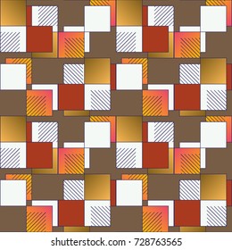 Abstract color seamless pattern for new background.