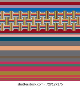 Abstract color seamless pattern for new background.