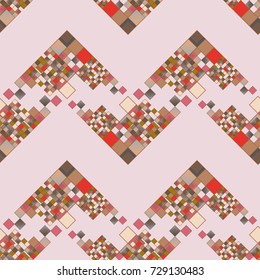 Abstract color seamless pattern for new background.