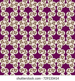 Abstract color seamless pattern for new background.
