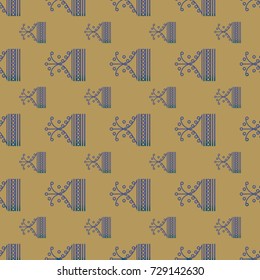 Abstract color seamless pattern for new background.