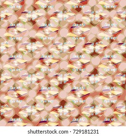 Abstract color seamless pattern for new background.