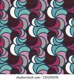 Abstract color seamless pattern for new background.