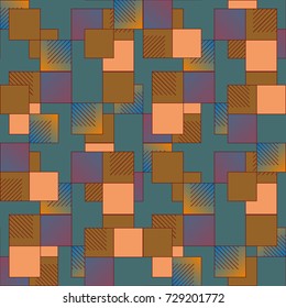 Abstract color seamless pattern for new background.
