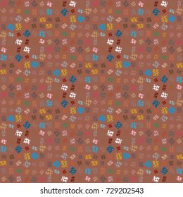 Abstract color seamless pattern for new background.