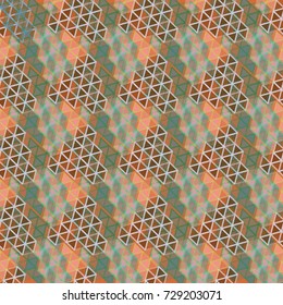 Abstract color seamless pattern for new background.