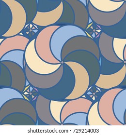 Abstract color seamless pattern for new background.
