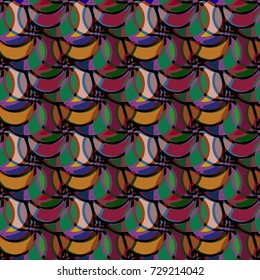 Abstract color seamless pattern for new background.