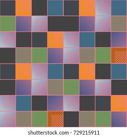 Abstract color seamless pattern for new background.