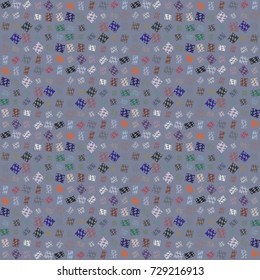 Abstract color seamless pattern for new background.
