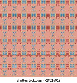 Abstract color seamless pattern for new background.