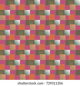 Abstract color seamless pattern for new background.