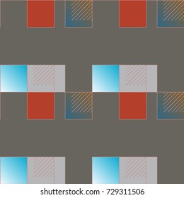 Abstract color seamless pattern for new background.